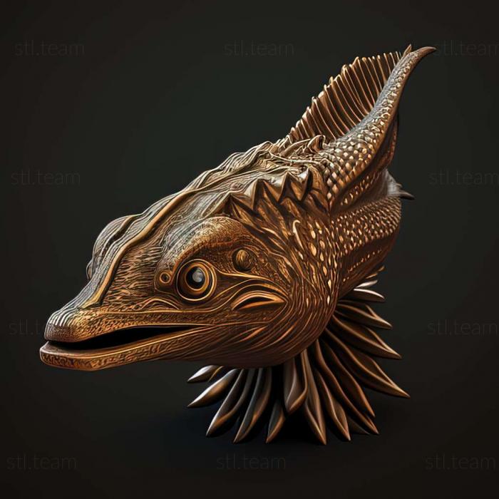 3D модель Bradypterus grandis (STL)